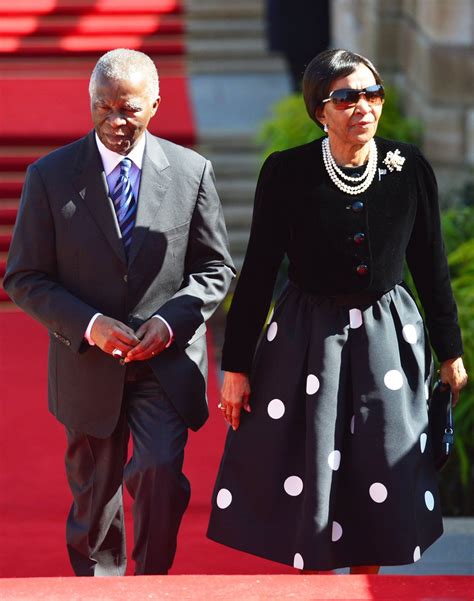 thabo mbeki and his wife